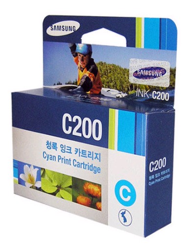 삼성잉크 C200 파랑/정품