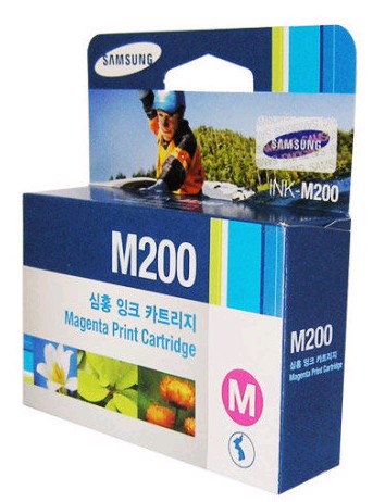 삼성잉크 M200 빨강/정품