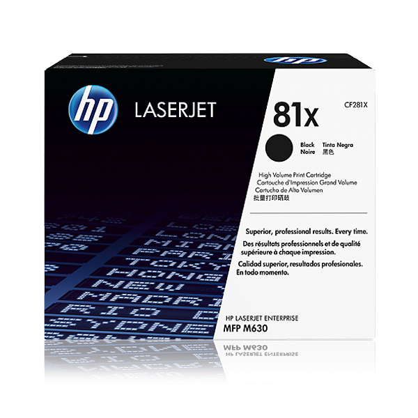 HP CF281X(NO.81X) 검정/정품/대용량/25000매