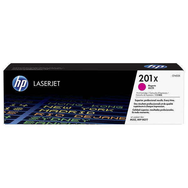 HP CF403X(NO.201X) 빨강/정품/대용량/2,300매