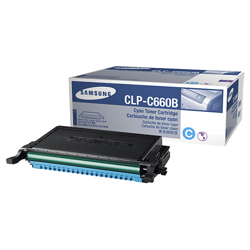 삼성 CLP-C660B 파랑/정품/대용량