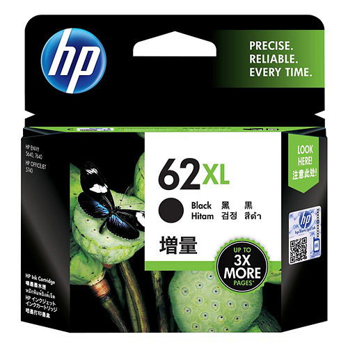 HP C2P05AA (No.62XL) 검정/정품/대용량/600매