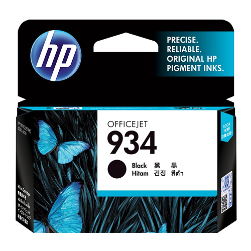 HP C2P19AA  (No.934) 검정/정품/표준용량/400매