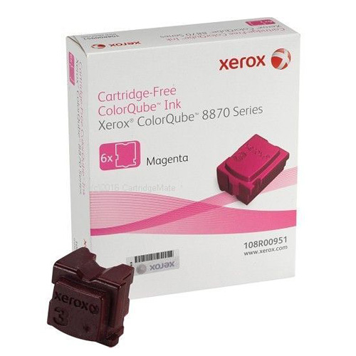 제록스 ColorQube 8870 시리즈 (108R00986) Magenta- 빨강/ 1box-6개입