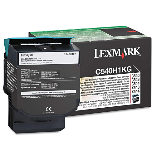 렉스마크 /C540n(C540A1KG/BK)/ 검정/ 정품/ 2,500매/대용량