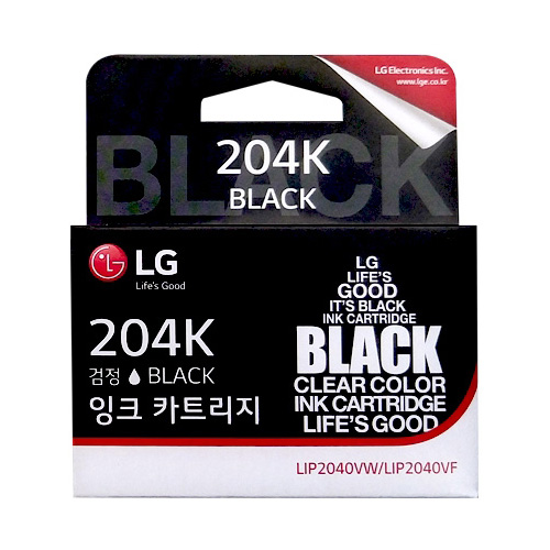 LG LIP2040S5K (NO.204K) /검정/정품잉크