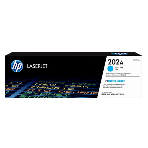 HP CF501A(NO.202A) 파랑/정품/표준용량/1,300매